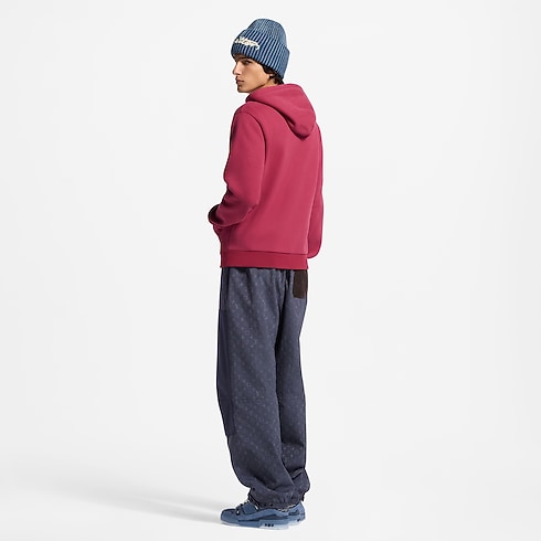 Needle-Punched Signature Zipped Hoodie in Men's Ready to Wear All Ready-To-Wear collections by Louis Vuitton (Product zoom)