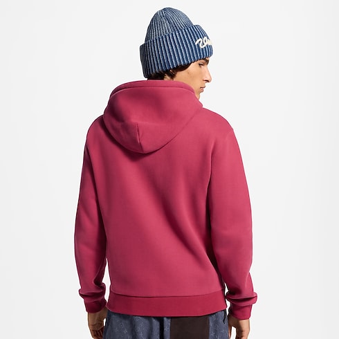 Needle-Punched Signature Zipped Hoodie in Men's Ready to Wear All Ready-To-Wear collections by Louis Vuitton (Product zoom)