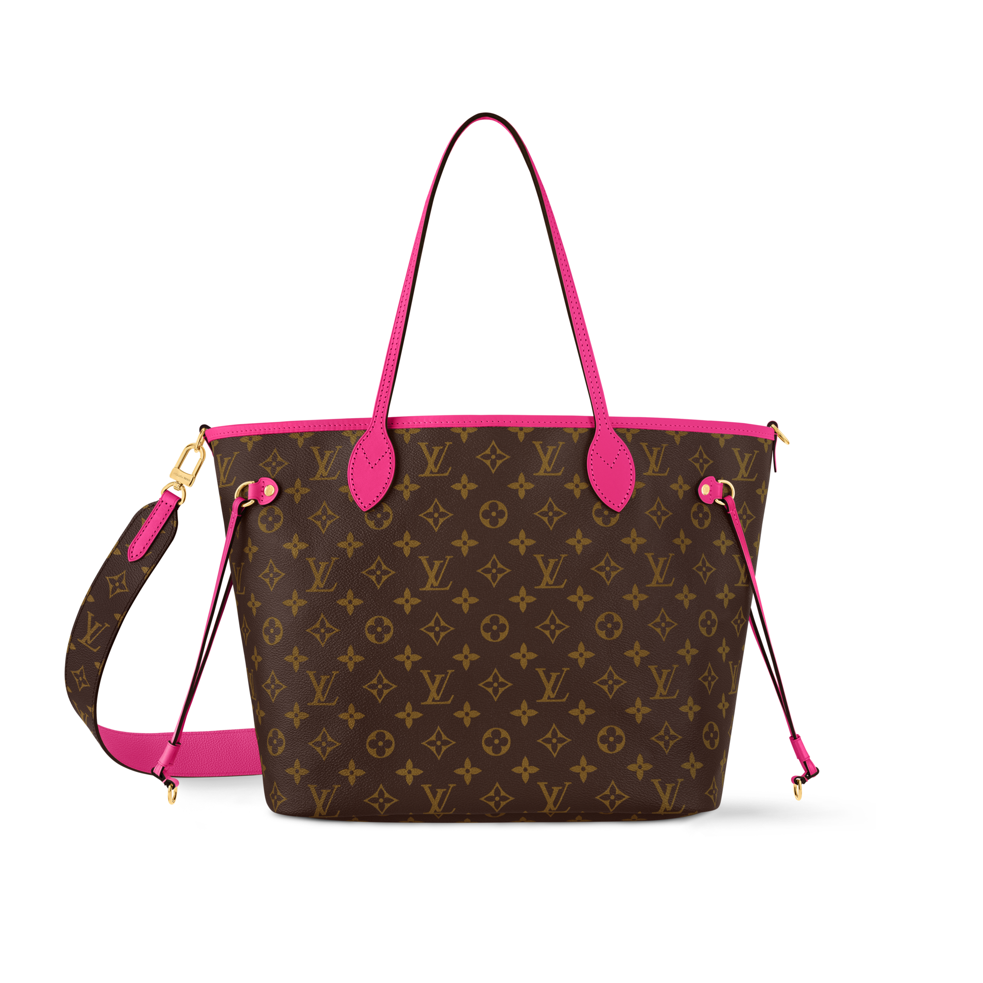 Neverfull Bandoulière Inside Out MM Monogram in Bags and Small Leather Goods