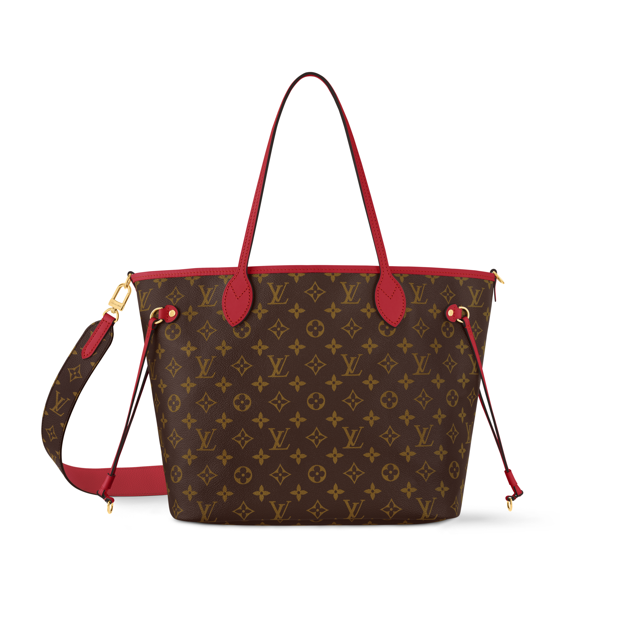 Neverfull Bandoulière Inside Out MM Monogram in Bags and Small Leather Goods