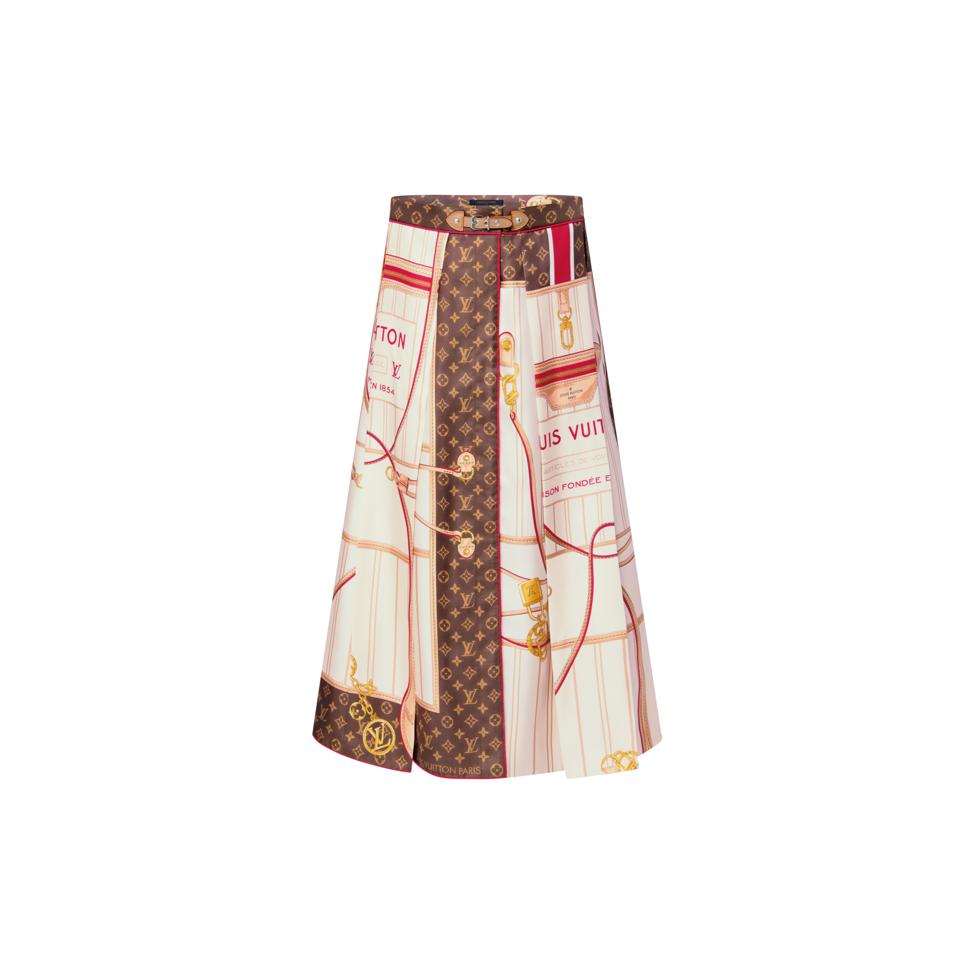 Neverfull Foulard Print Midi Skirt  in Women