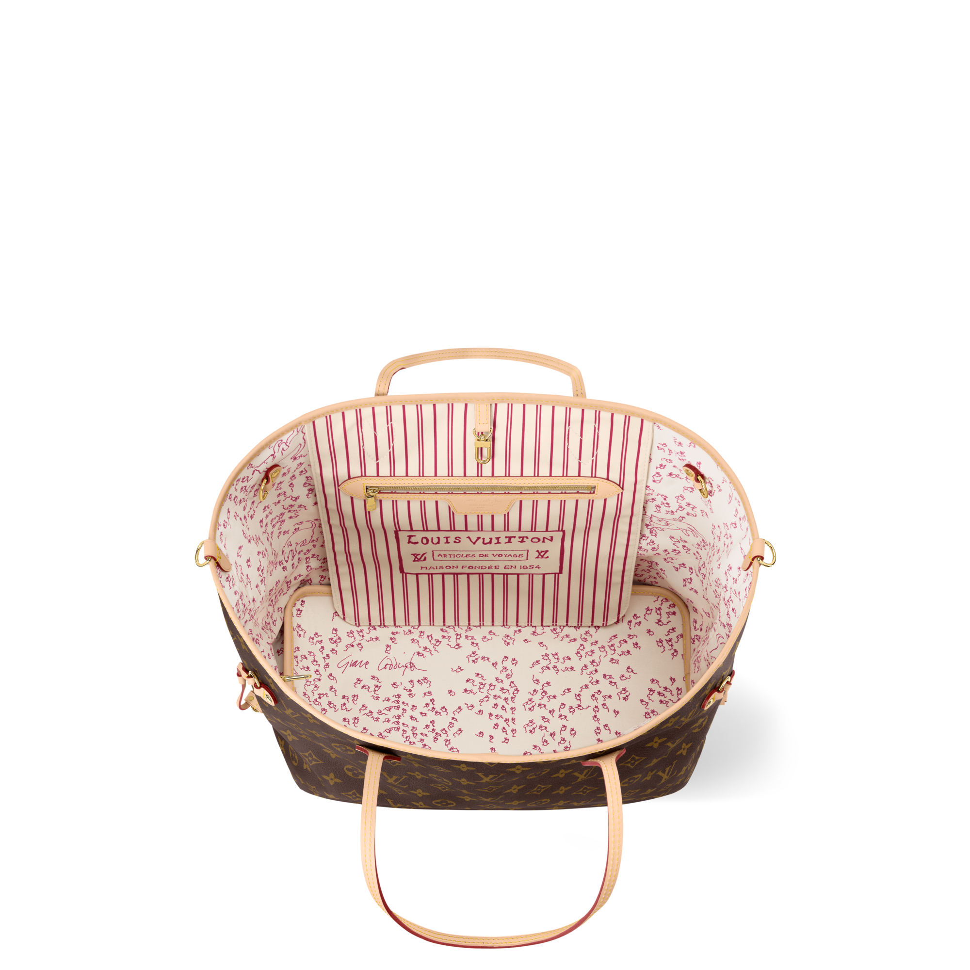 حقيبة Neverfull Inside Out GM Monogram in الحقائب والمنتجات الجلدية الصغيرة