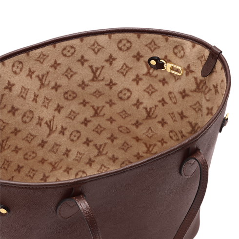 Neverfull Inside Out MM Minigram Leather in Women's New In Women } collections by Louis Vuitton (Product zoom)