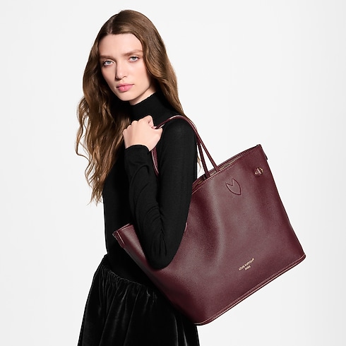 Neverfull Inside Out MM Minigram Leather in Women's Handbags All Collections collections by Louis Vuitton (Product zoom)