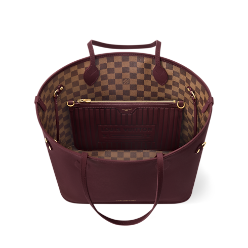 Neverfull Inside Out MM Minigram Leather in Women's Handbags All Collections collections by Louis Vuitton (Product zoom)