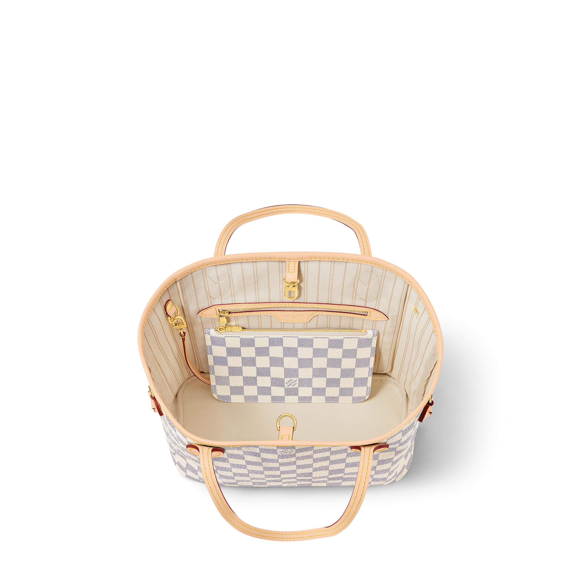 Neverfull PM Damier Azur in Women