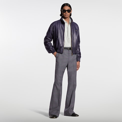 Padded Leather Blouson in Men's Ready to Wear Outerwear and Coats collections by Louis Vuitton (Product zoom)