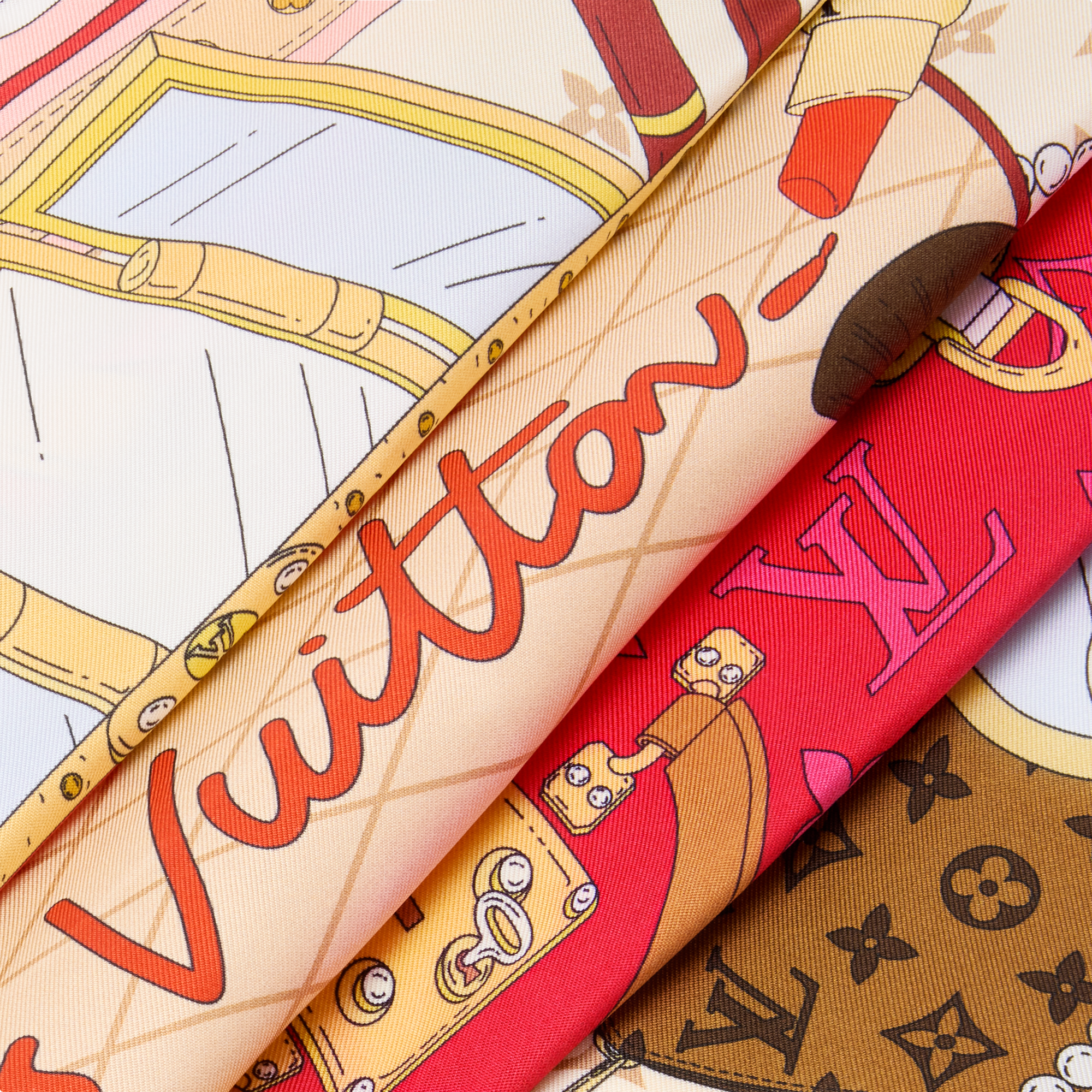 وشاح قصير Paris En Beaute، مربّع بعرض 55 S00 in النساء