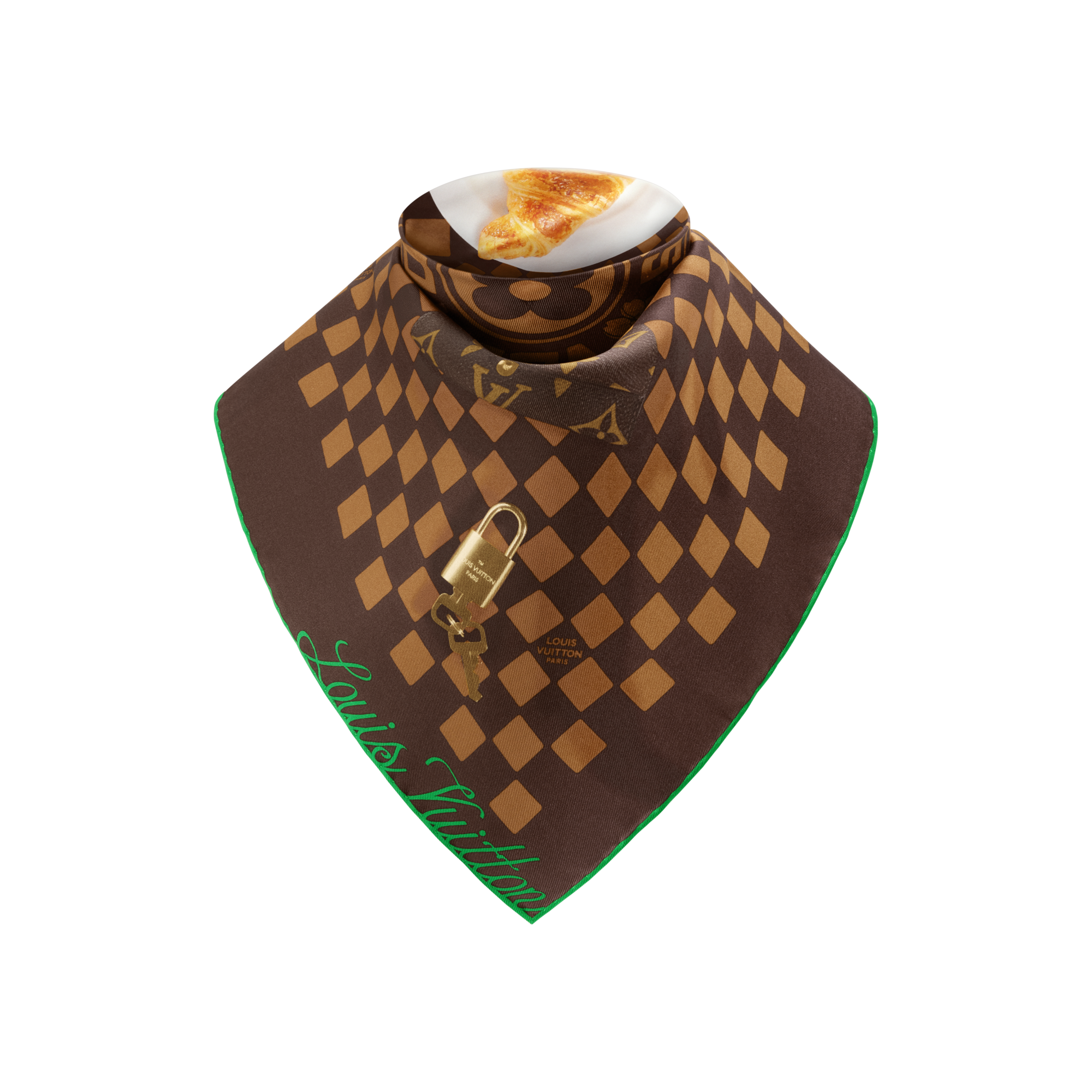 Parisian Breakfast Bandana S00 in Men