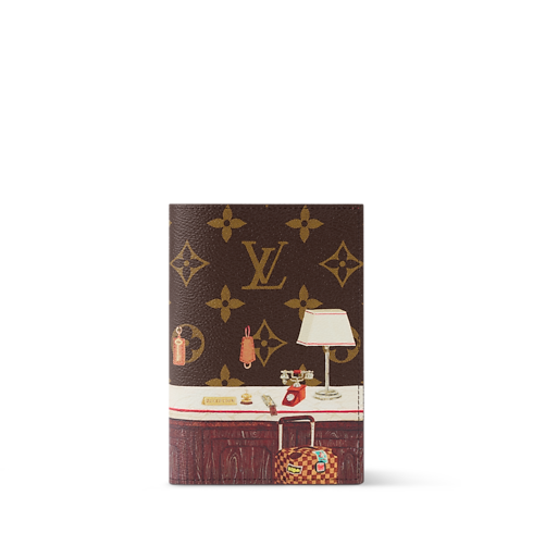 Passport Cover Autres Toiles Monogram in Women's Wallets and Small Leather Goods Card Holders and Key Holders collections by Louis Vuitton (Product zoom)
