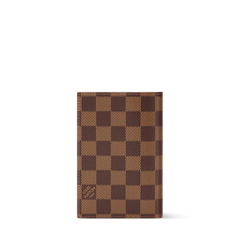 Passport Cover Damier Ebene in Women's Wallets and Small Leather Goods New In Small Leather Goods collections by Louis Vuitton (Product zoom)