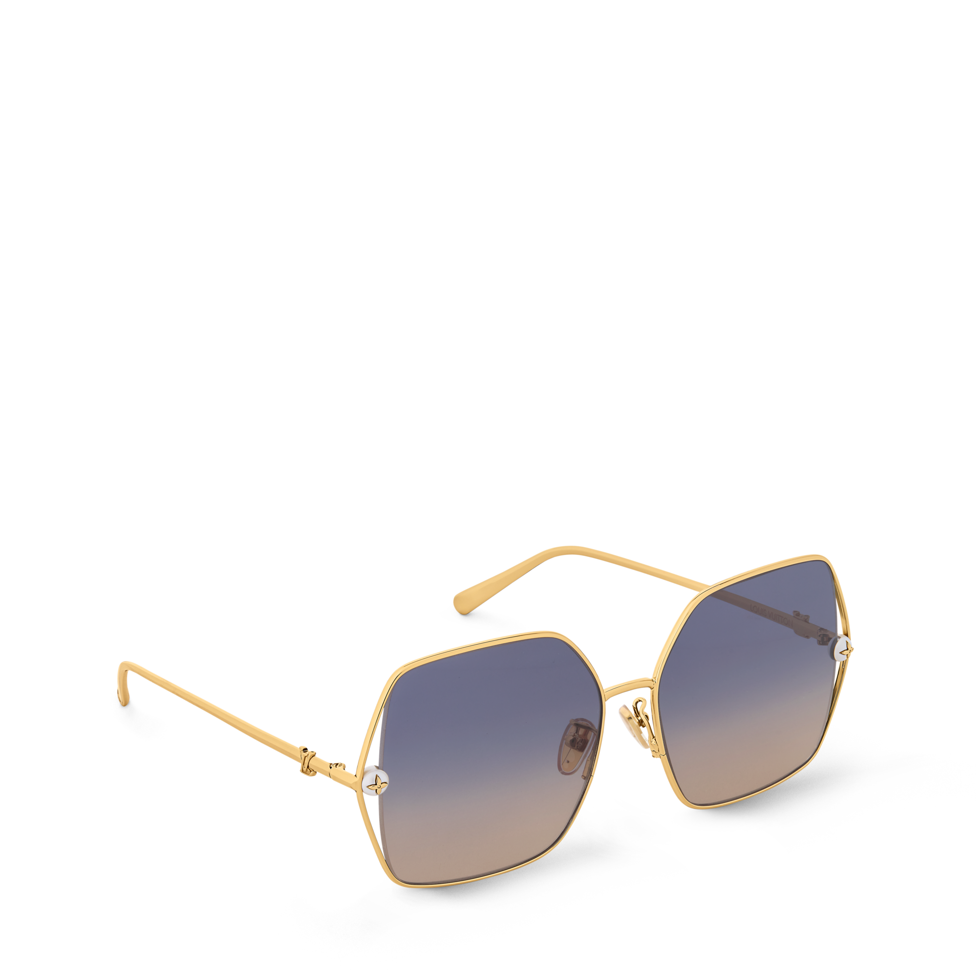 Pearl Twirl Square Sunglasses S00 in Women