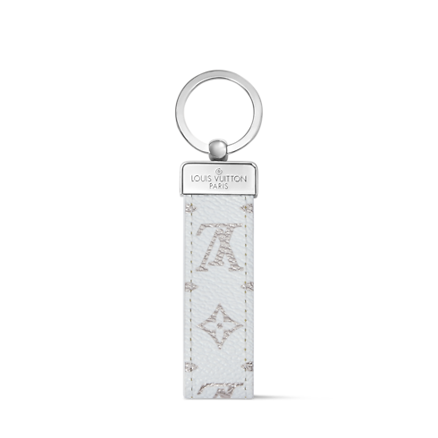 Pearly Monogram Dragonne Key Holder S00 in Women's Accessories Key Holders and Bag Charms collections by Louis Vuitton (Product zoom)