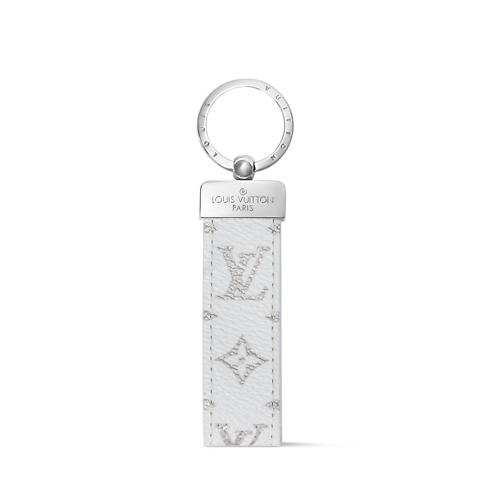 Pearly Monogram Dragonne Key Holder S00 in Women's Accessories Key Holders and Bag Charms collections by Louis Vuitton (Product zoom)