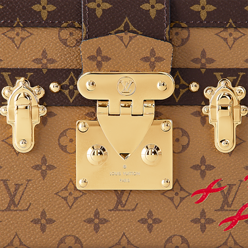 Petite Malle Bag Monogram Reverse Canvas in Women's Handbags All Handbags collections by Louis Vuitton (Product zoom)