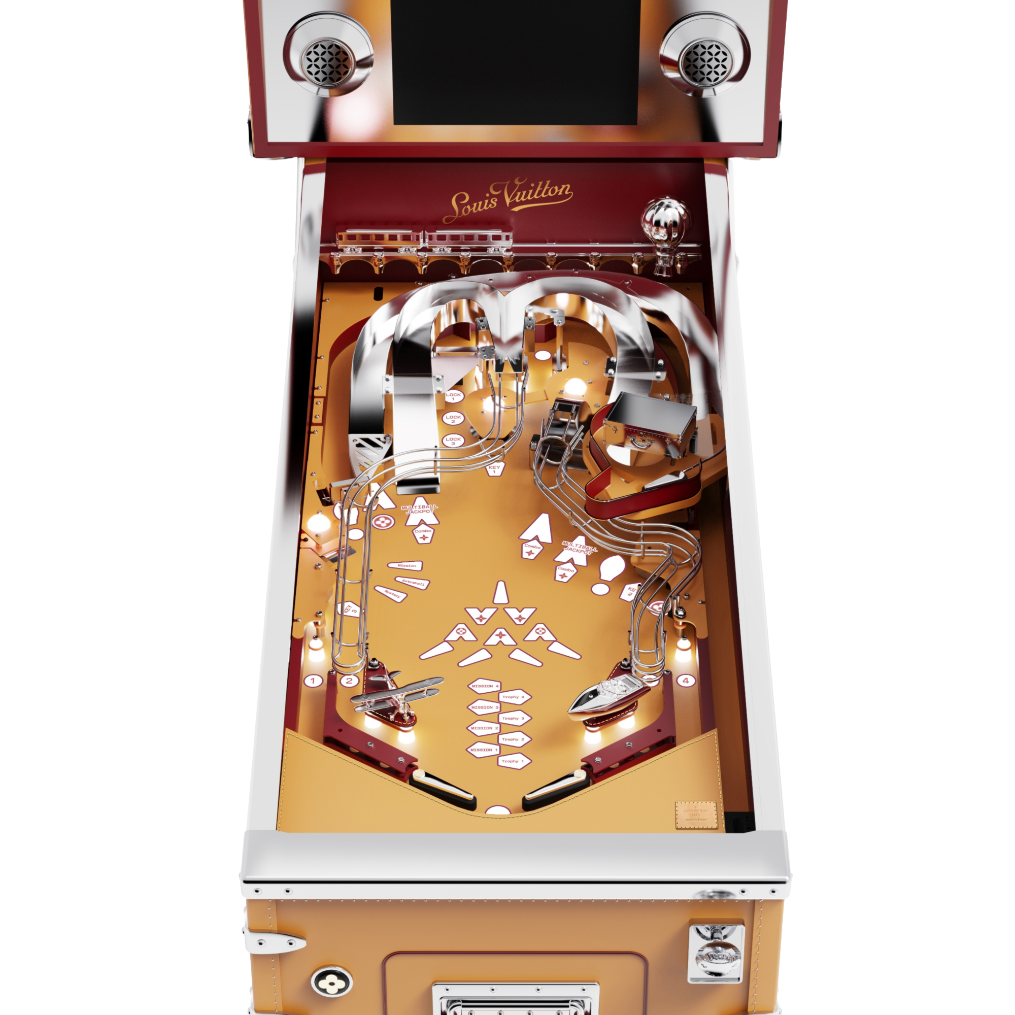 Pinball Monogram in الصناديق، السفر والمنزل