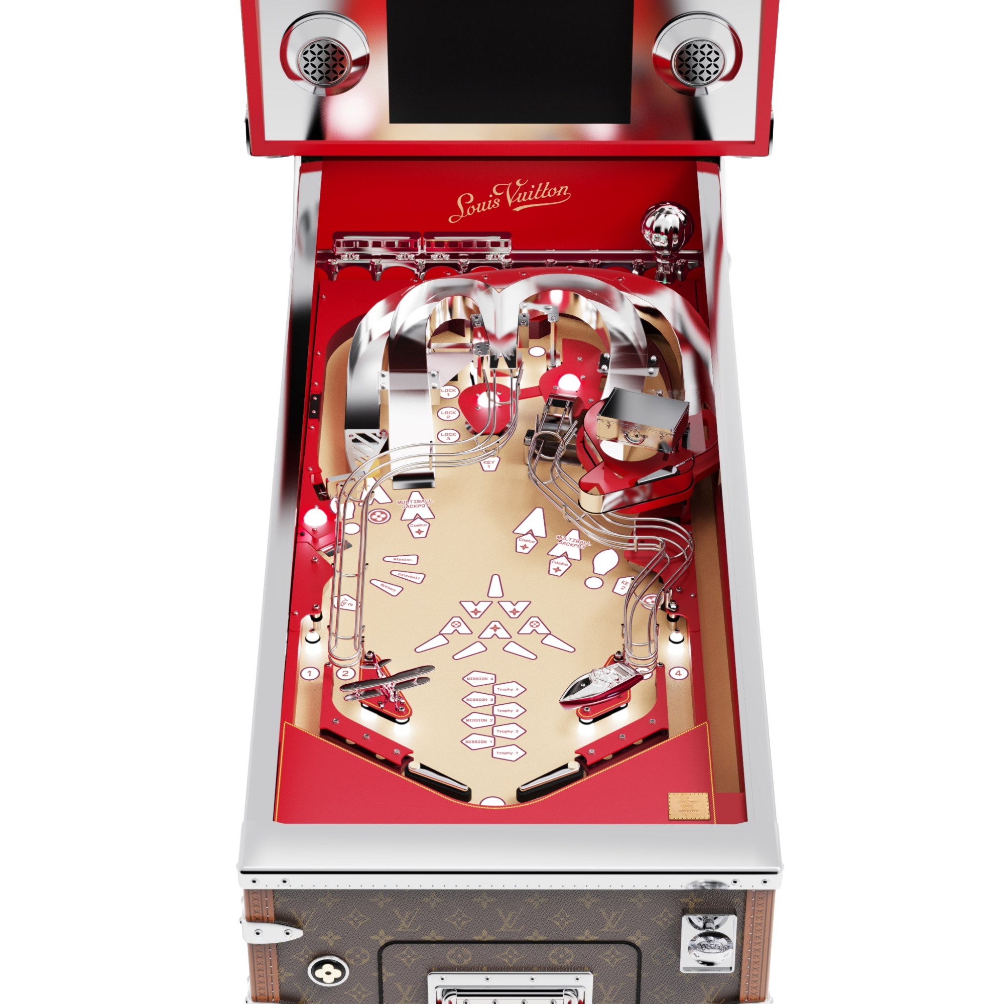 Pinball Monogram in الصناديق، السفر والمنزل