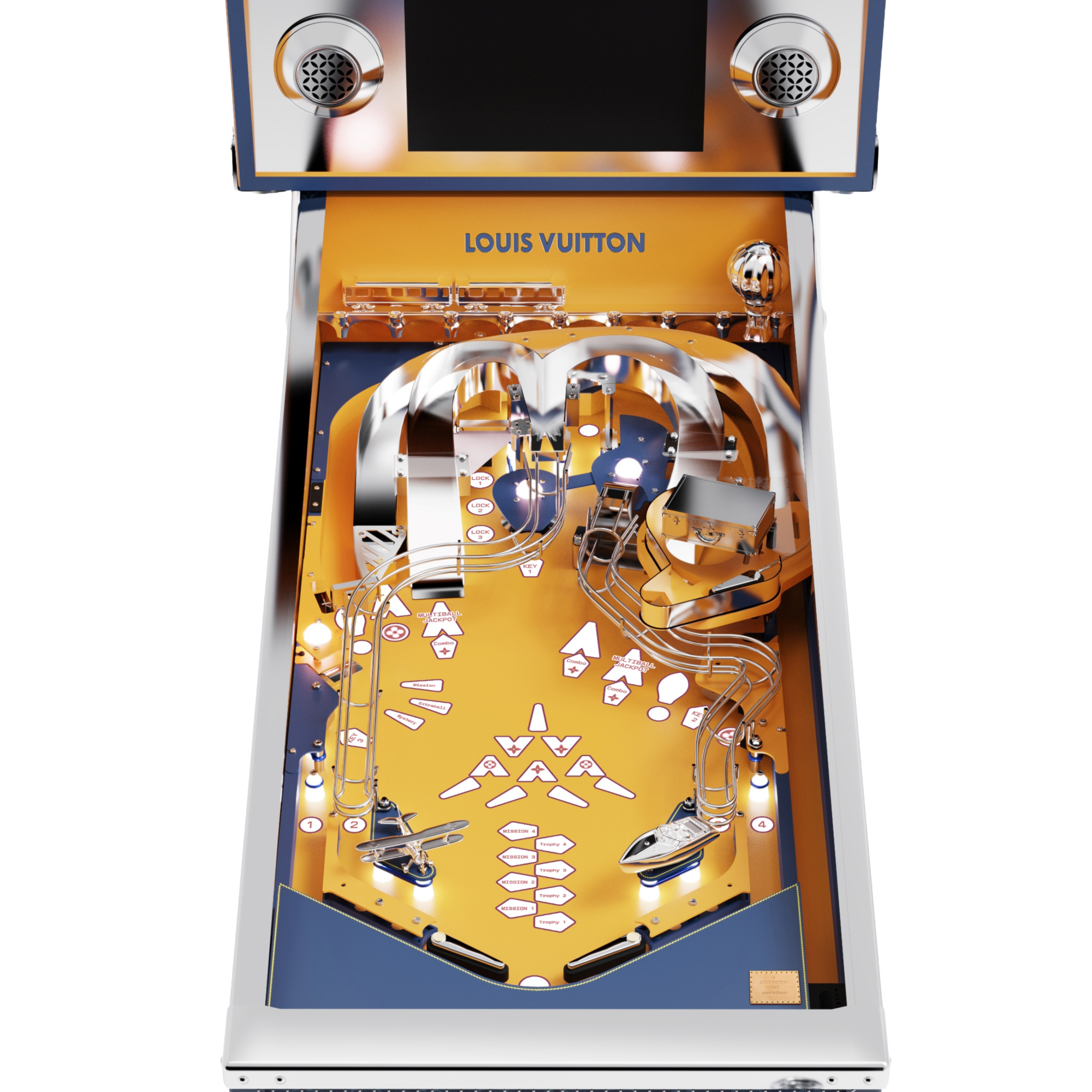 Pinball Monogram in الصناديق، السفر والمنزل