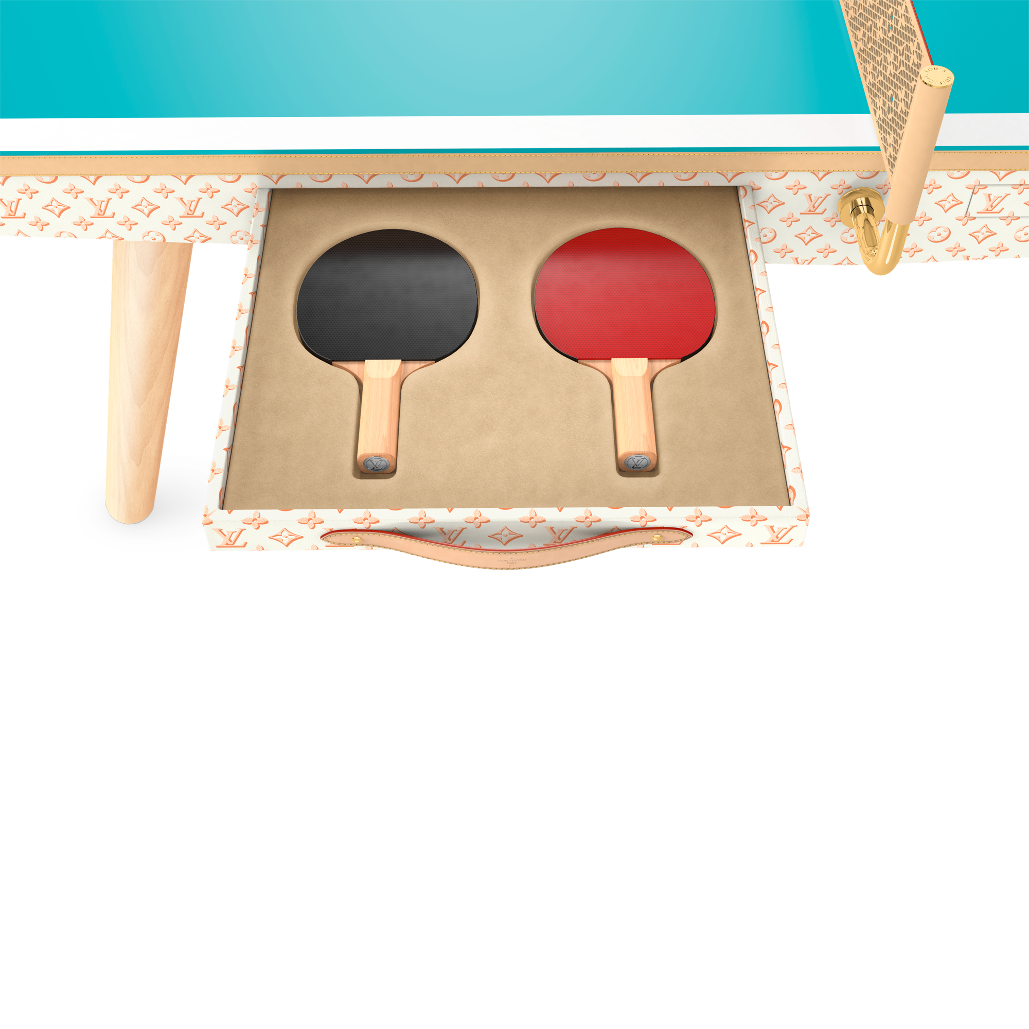طاولة تنس بحجم مناسب للمنزل Monogram in الصناديق، السفر والمنزل