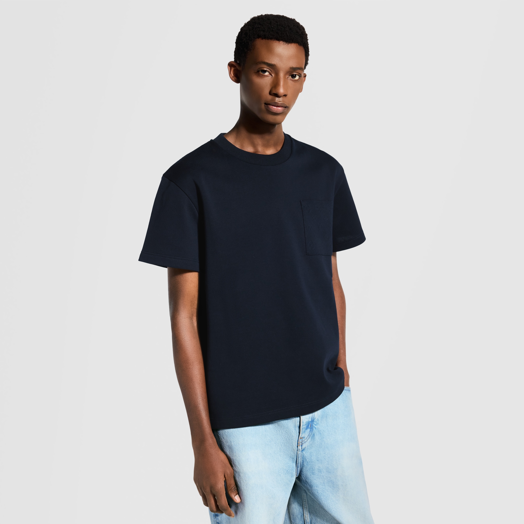 Pique Cotton T-Shirt - Luxury All Ready-To-Wear - Ready to Wear 