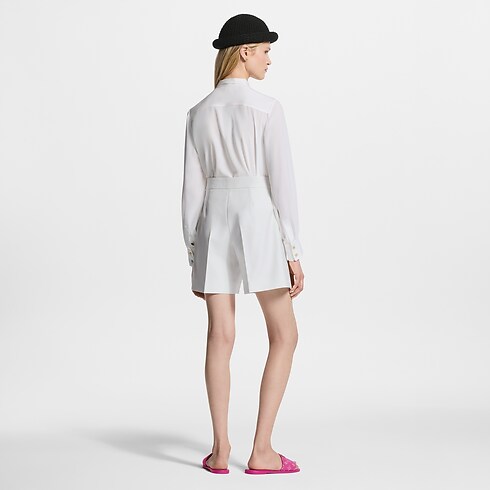 Pleated Lavallière Blouse in Women's Ready to Wear Tops collections by Louis Vuitton (Product zoom)