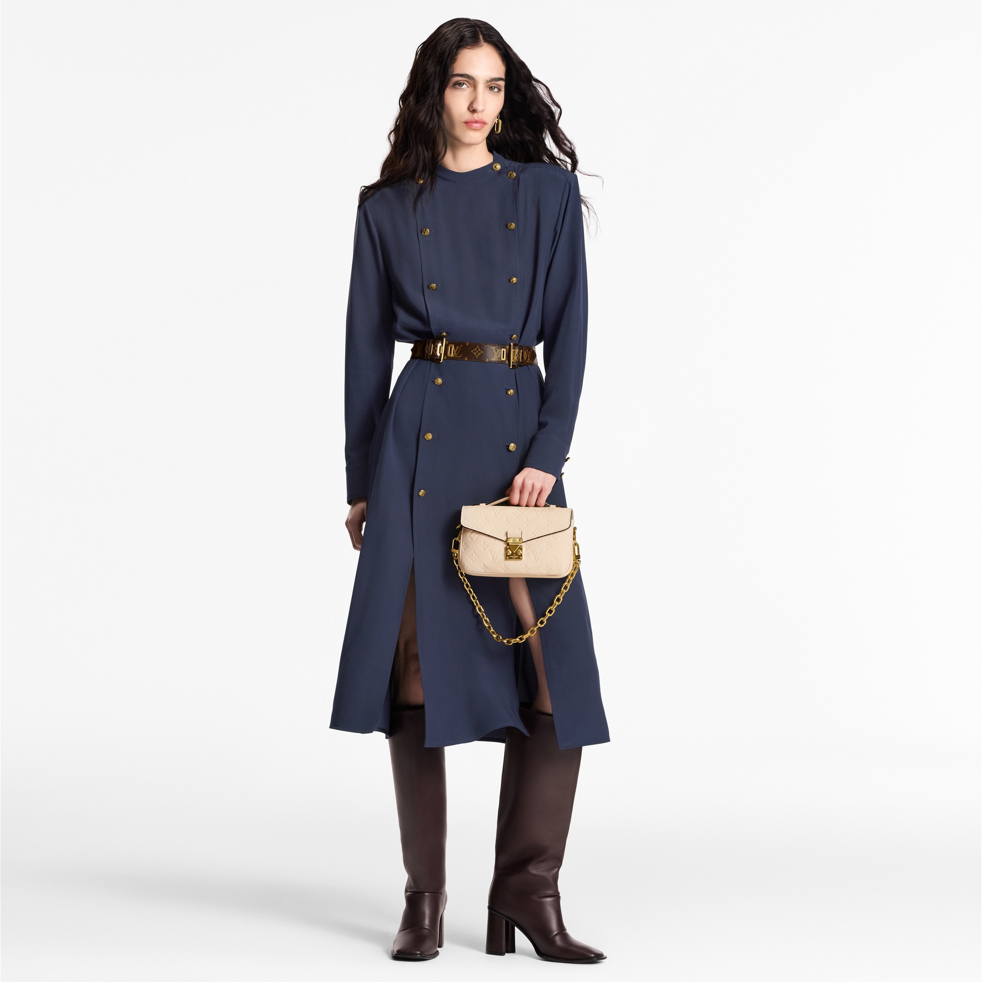 حقيبة Pochette Métis East West Monogram Empreinte in النساء