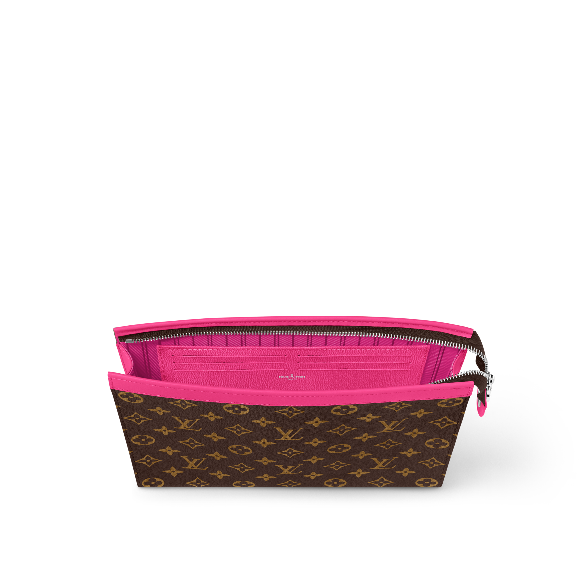 حافظة Pochette Voyage MM Monogram Macassar Canvas in Super Lucky Day