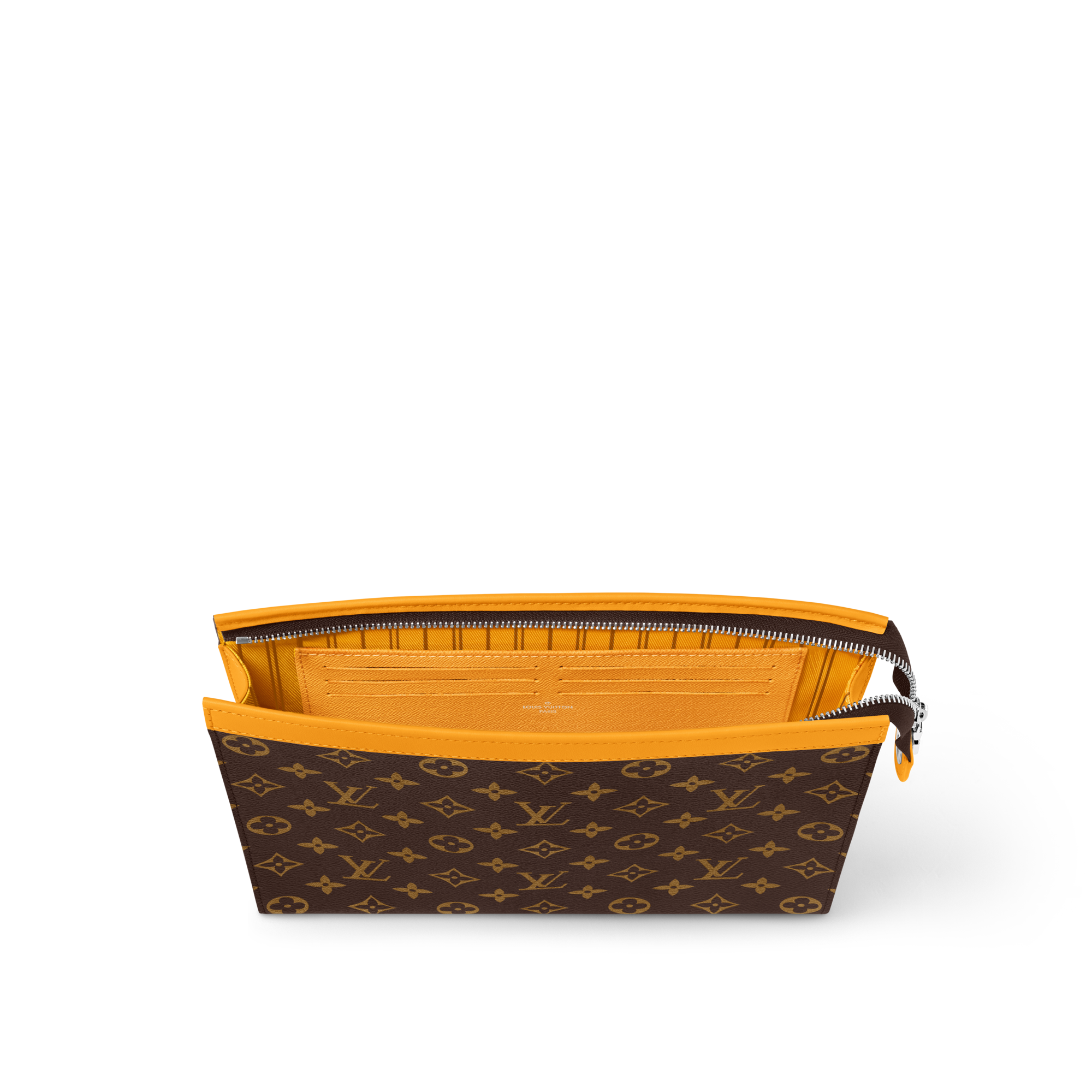 حافظة Pochette Voyage MM Monogram Macassar Canvas in Super Lucky Day