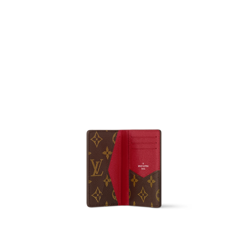 Pocket Organizer Monogram Macassar Canvas in Women's Wallets and Small Leather Goods Newness collections by Louis Vuitton (Product zoom)