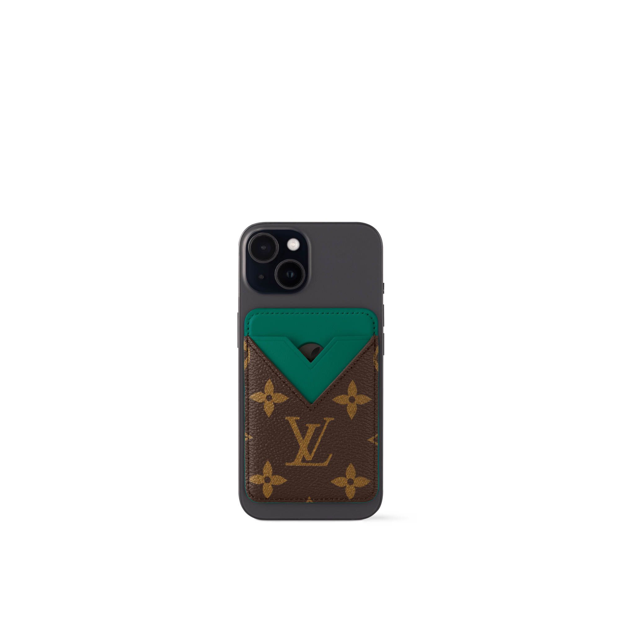 حامل البطاقات Porte-Cartes Magnet Monogram Macassar Canvas in الصناديق، السفر والمنزل