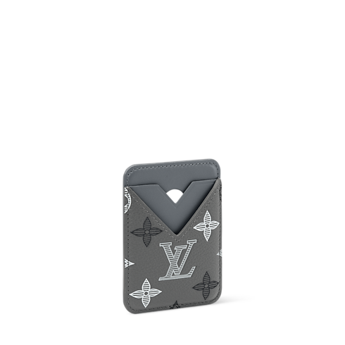 Porte-Cartes Magnet Monogram Shadow in Men's Wallets and Small Leather Goods All Wallets and Small Leather Goods collections by Louis Vuitton (Product zoom)