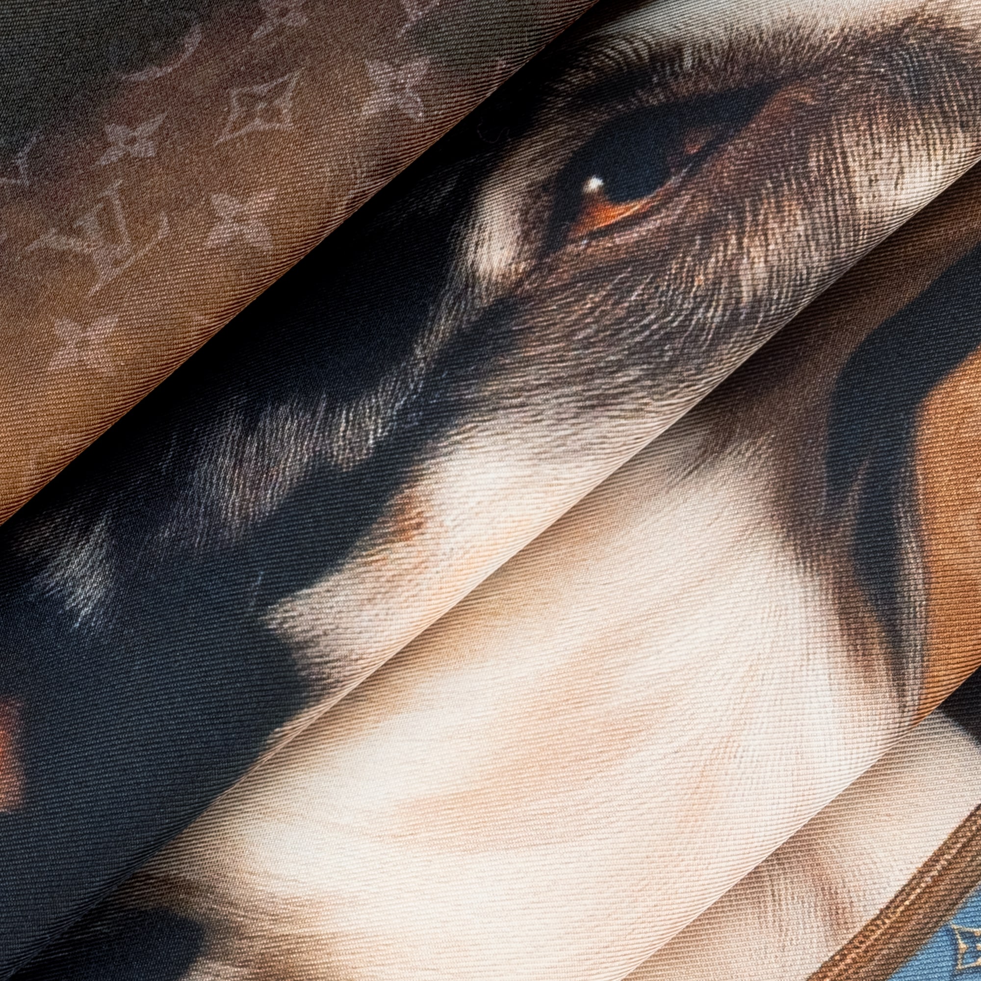 Portrait of a Dog Bandana S00 in Men