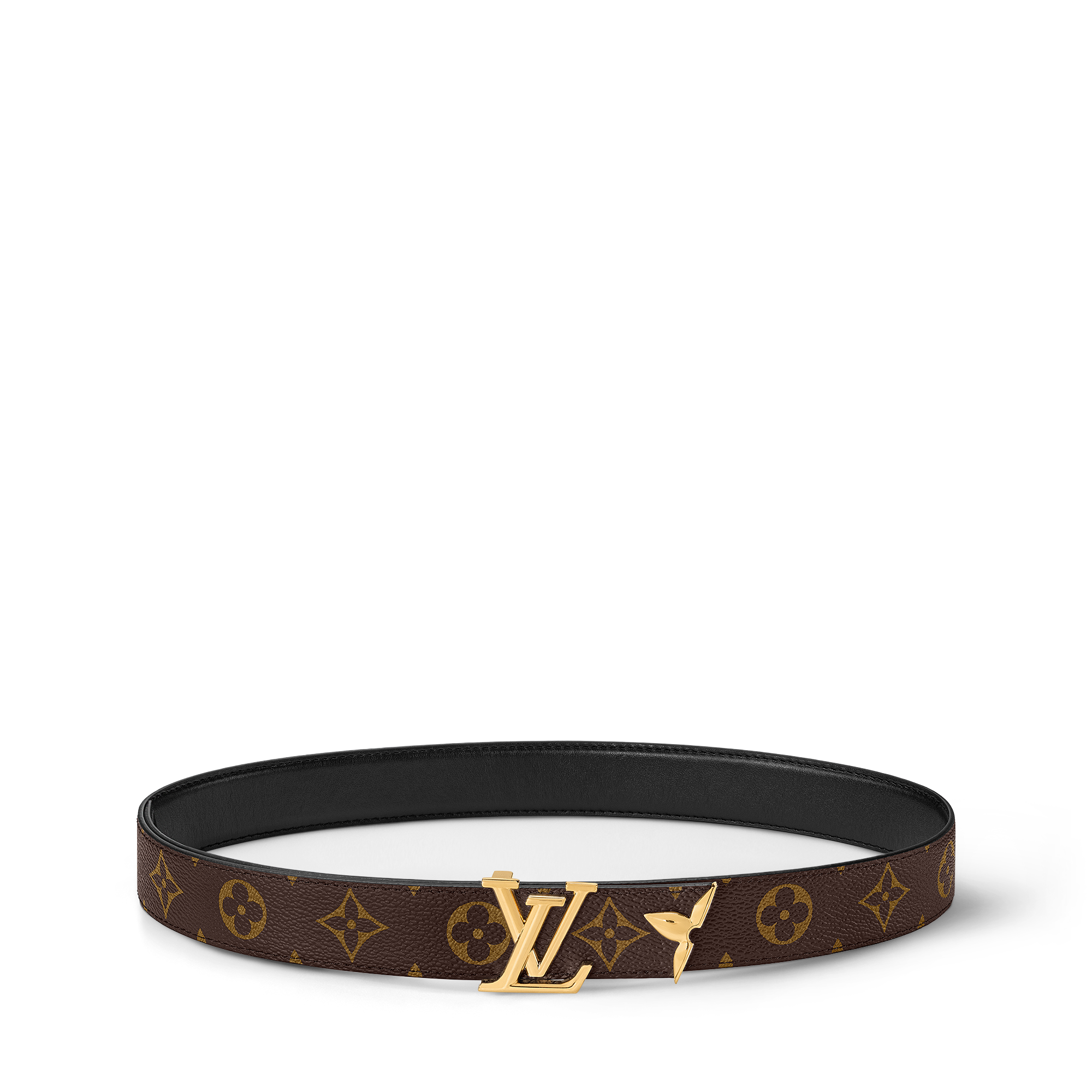 حزام Pretty LV القابل للارتداء على الوجهين، مقاس 30 مم Monogram in النساء