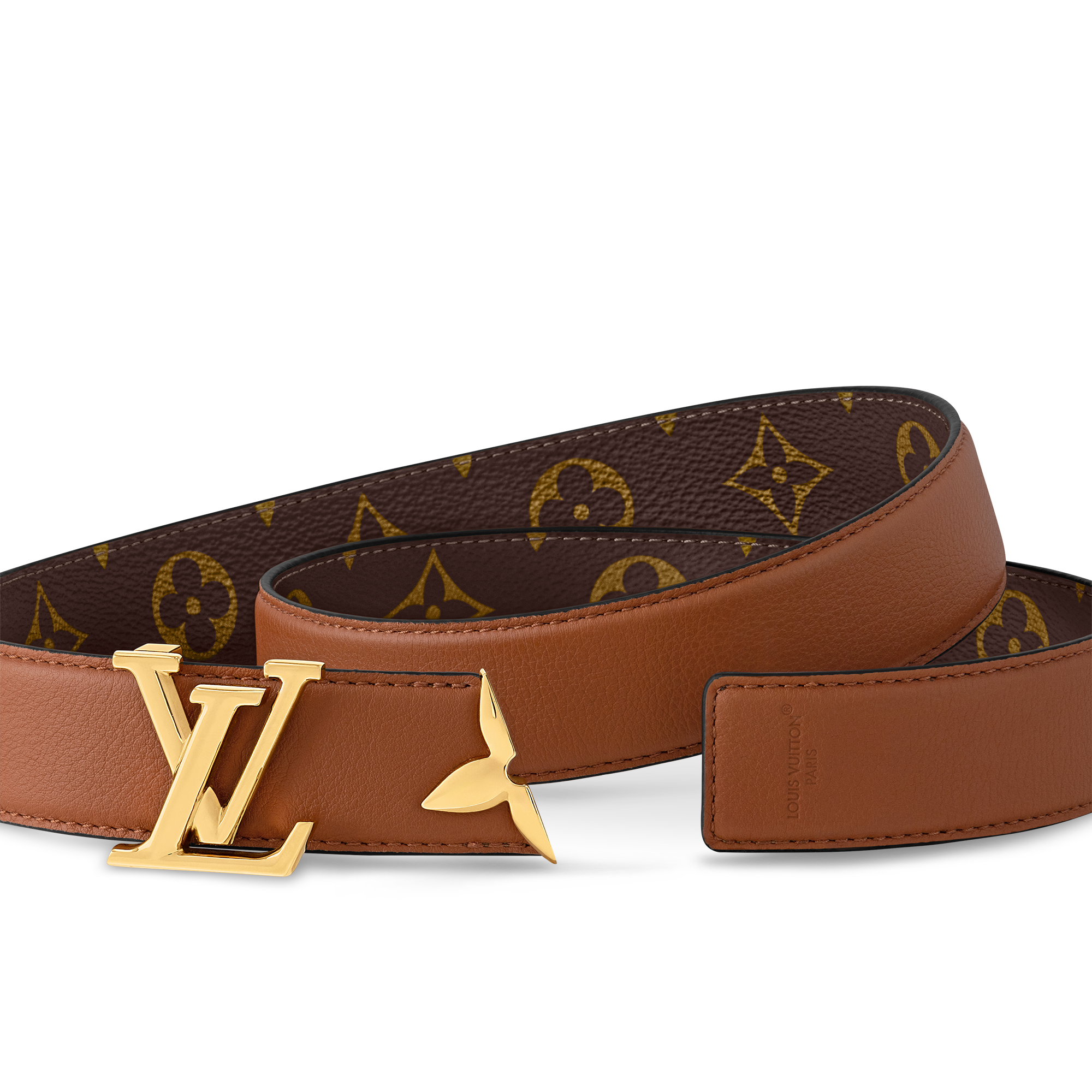 Pretty LV 30mm Reversible Belt Monogram in Women