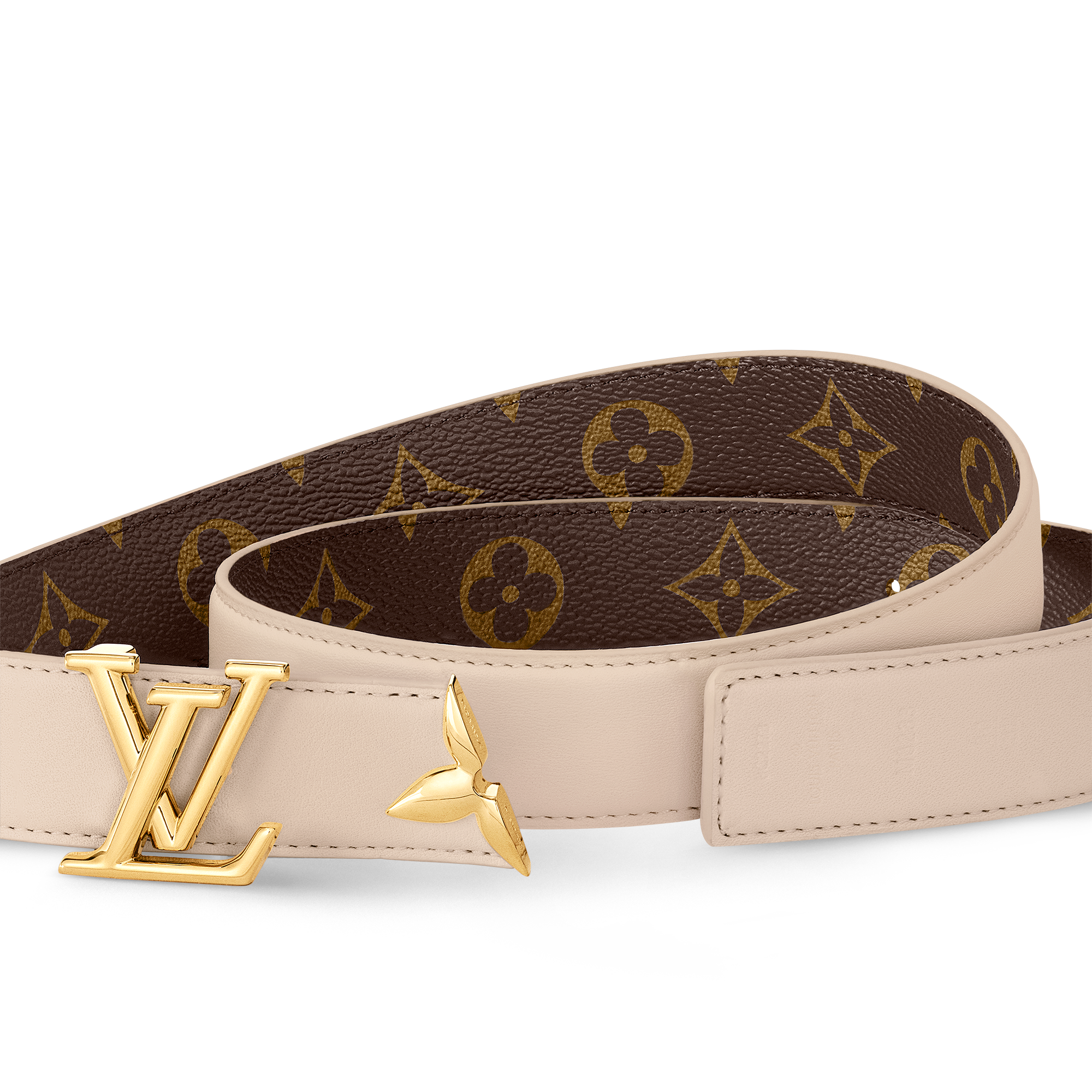 Pretty LV 30mm Reversible Belt Monogram in Women
