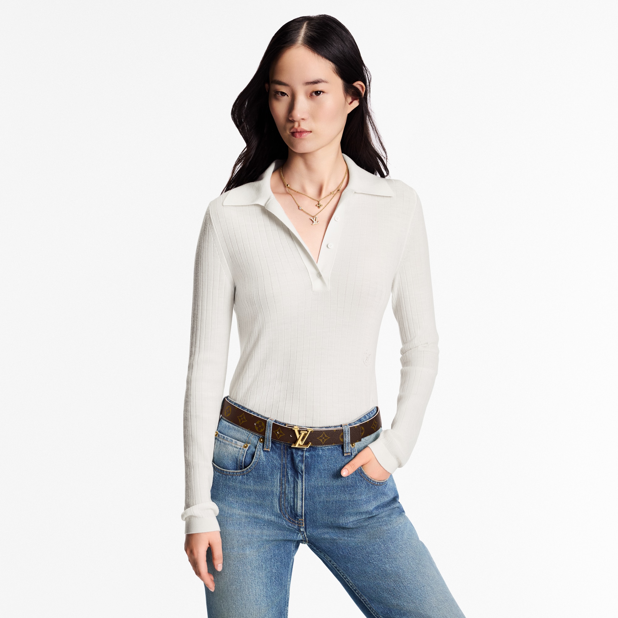 Pretty LV 30mm Reversible Belt Monogram in Women