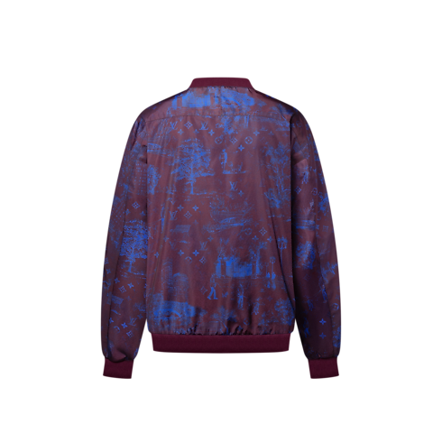Printed Nylon Pullover in Men's Discontinued Product Obs 15 collections by Louis Vuitton (Product zoom)