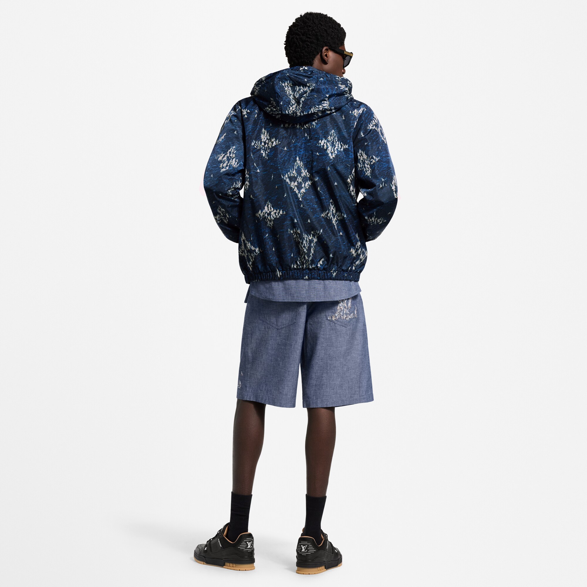 Printed Monogram Windbreaker  in Men