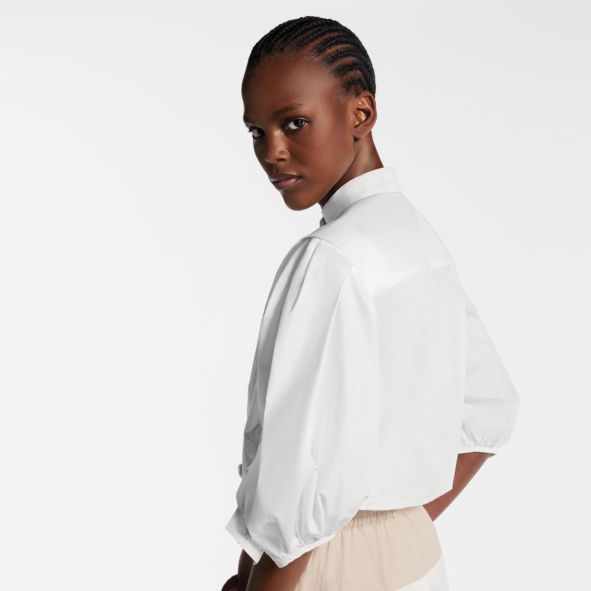 Puff-Sleeve Shirt  in Women