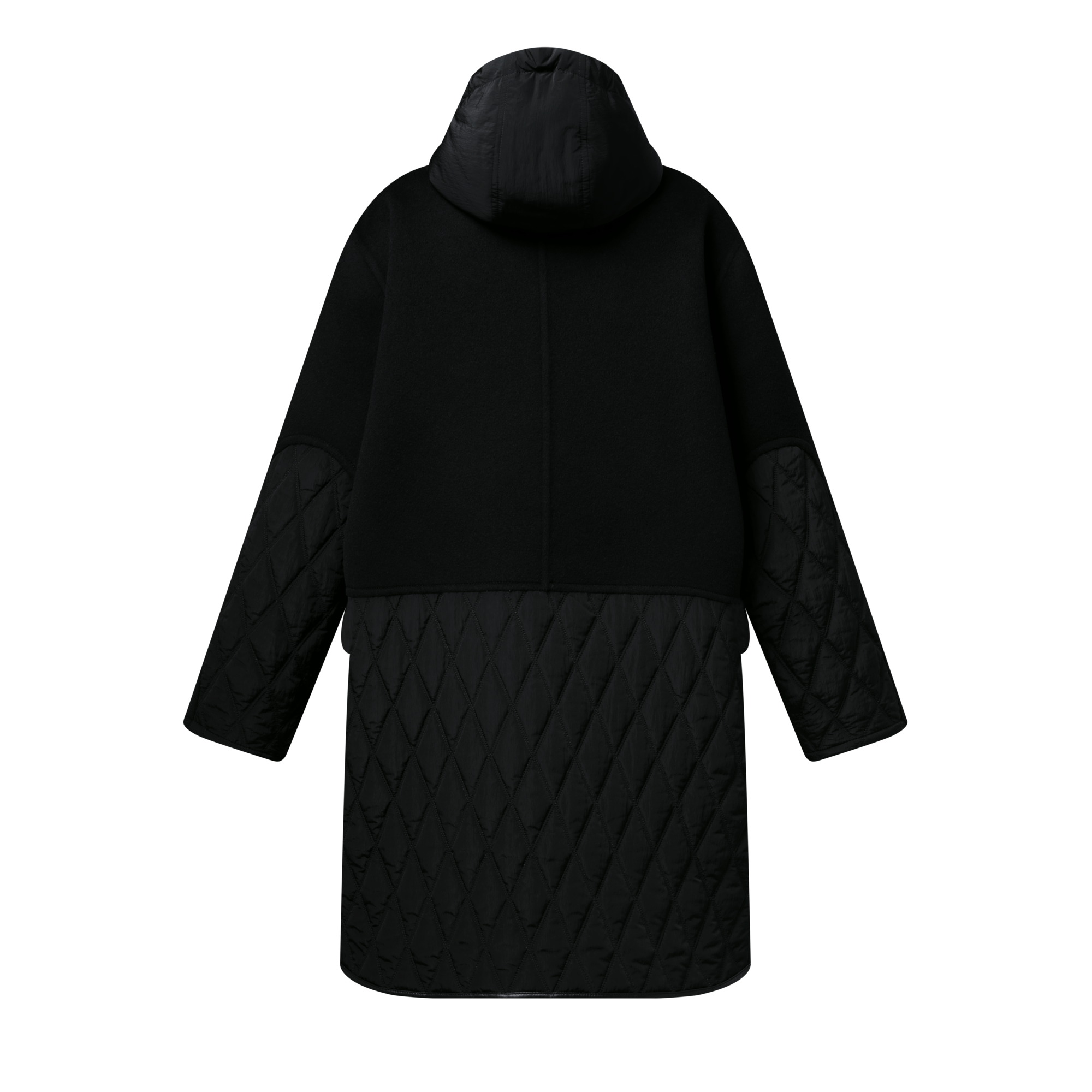 معطف بتفاصيل مبطّنة Quilt Accent  in النساء