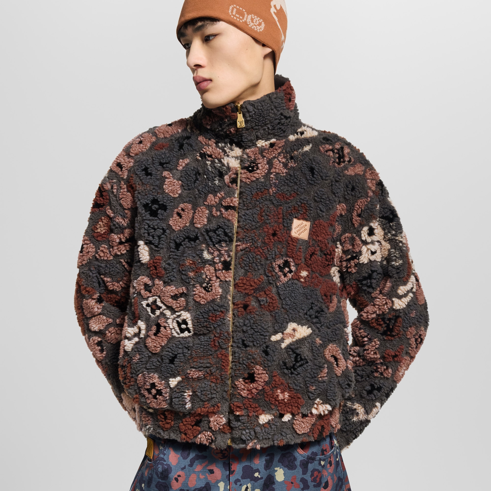 Reversible Fleece Blouson  in Men