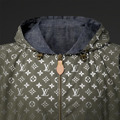 Reversible Monogram Reflective Windbreaker in Men's Ready to Wear Outerwear and Coats collections by Louis Vuitton