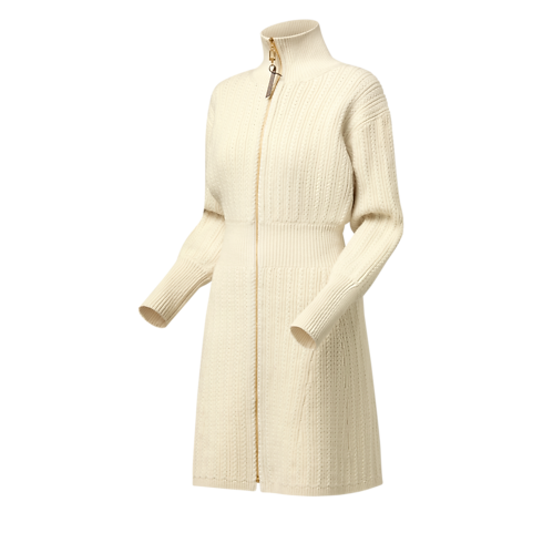 Ribbed Knit Long-Sleeved Dress in Women's Ready to Wear Dresses collections by Louis Vuitton (Product zoom)
