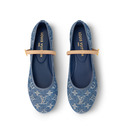 Romy Flat Ballerina in Women's Shoes Loafers and Ballerinas collections by Louis Vuitton (Product zoom)