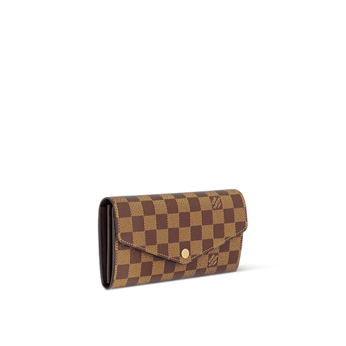 Sarah Wallet Damier Ebene in Women's Wallets and Small Leather Goods All Wallets and Small Leather Goods collections by Louis Vuitton (Product zoom)