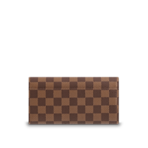 Sarah Wallet Damier Ebene in Women's Wallets and Small Leather Goods All Wallets and Small Leather Goods collections by Louis Vuitton (Product zoom)