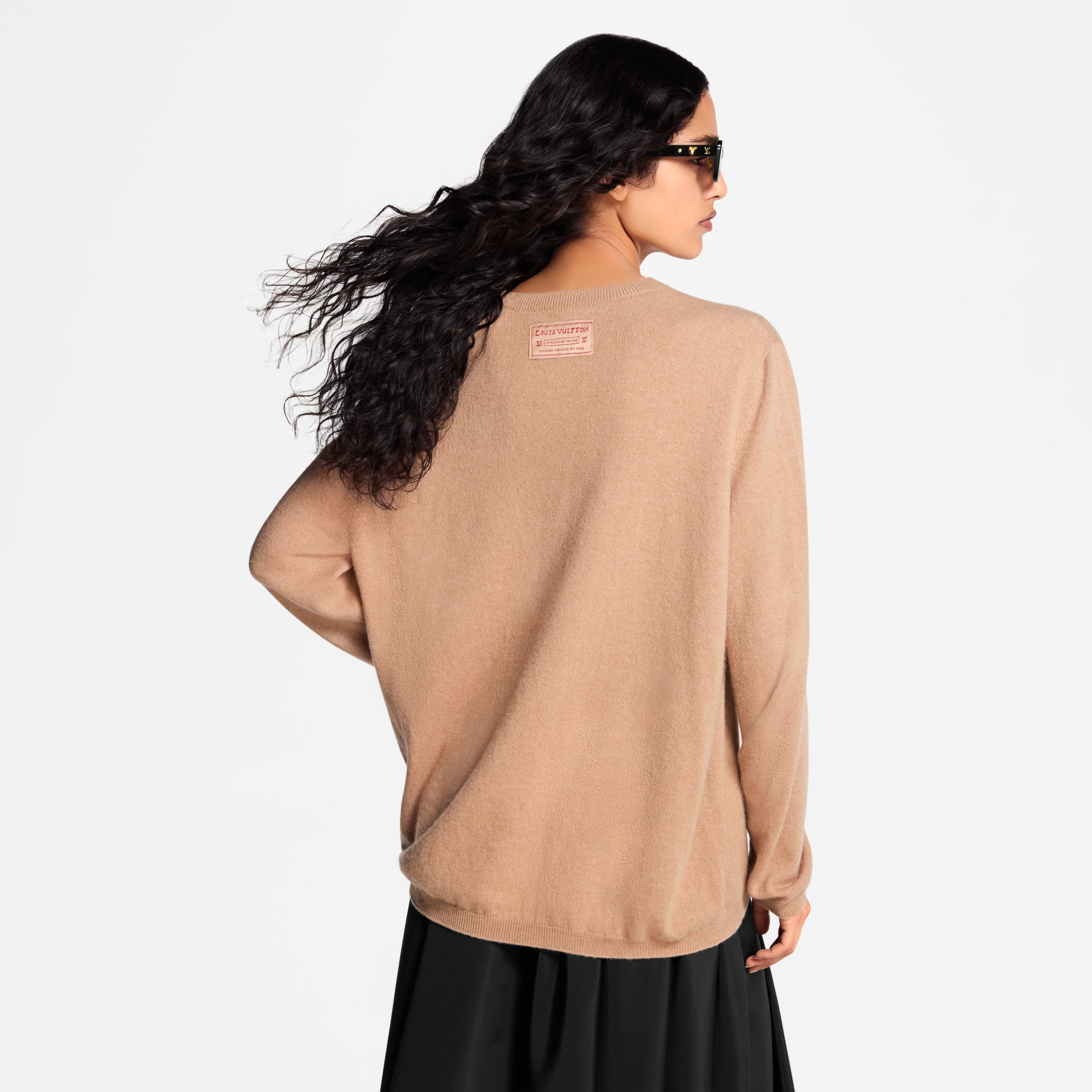 Seamless Cashmere Pullover  in Women