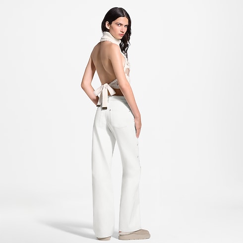 Sequin Alpine Knit Crop Top ambiance view