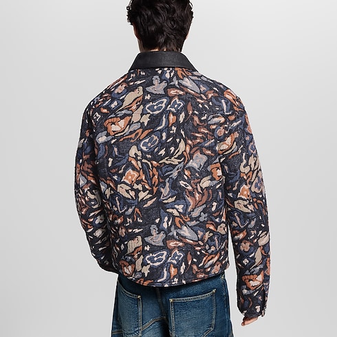 Sequin-Embellished Workwear Blouson in Men's Ready to Wear Outerwear and Coats collections by Louis Vuitton (Product zoom)