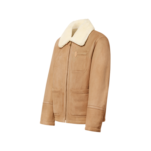 Shearling Workwear Jacket in Men's Ready to Wear All Ready-To-Wear collections by Louis Vuitton (Product zoom)